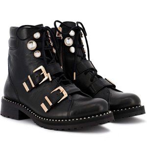 Sophia Webster - Ziggy Hiker Boot - Black -  Size 42 (Run small)